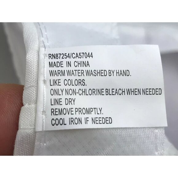 Greenbrier International‎ Womens White Pink Ribbon Embroidered Baseball Cap OS - Picture 10 of 10